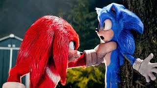 SONIC THE HEDGEHOG 2 Extended Movie Clip  Knuckles Fights Sonic 2022 [upl. by Ydnor]