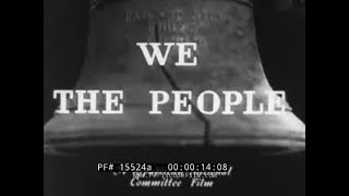 “WE THE PEOPLE” 1940 REPUBLICAN NOMINEE WENDELL WILLKIE CAMPAIGN FOR PRESIDENT 15524a [upl. by Irving]