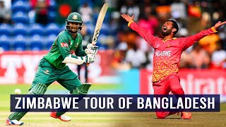 Zimbabwean Cricket Team in Bangladesh in 2024 [upl. by Keven]