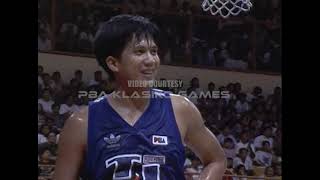 GAME 4 ALASKA VS PUREFOODS  2ND QUARTER  1996 PBA ALL FILIPINO CUP [upl. by Adrell]