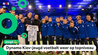 Oekraïens jeugdteam kan eindelijk weer voetballen op toernooi in Delfzijl [upl. by Ambrosia719]