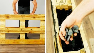 7 idées de bricolage avec du bois  Meubles en palettes  Europalette [upl. by Salomone]