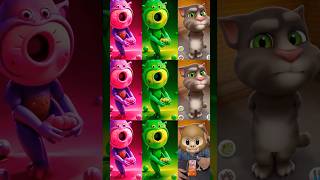 Talking tom cat VS Robot Frog talkingtom shorts tomcatfun [upl. by Neehar]