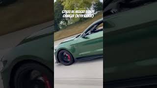 2022 SHELBY GT500 Vs Hellcat Charger Redeye [upl. by Phail]