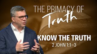 The Primacy of Truth  “Know The Truth”  Dr Darryl Craft  November 10 2024 [upl. by Born267]