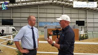 CC with Cam Bray at the NZB Standardbred Yearling sale [upl. by Annoynek]