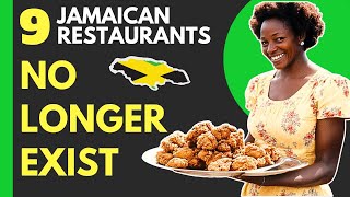 9 FAMOUS JAMAICAN RESTAURANTS THAT WENT OUT OF BUSINESS [upl. by Nolrev]