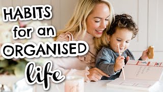 20 HABITS OF AN ORGANISED MOM  MUM  HOW I ORGANISE MY LIFE  Emily Norris [upl. by Irodim]