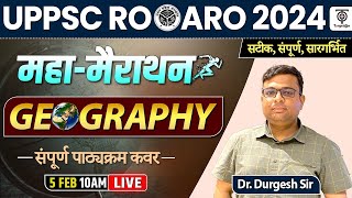 UPPSC ROARO 2023 महामैराथन भूगोल Complete Geography marathon for UPPSC ROARORavi Sir Official [upl. by Zeta377]