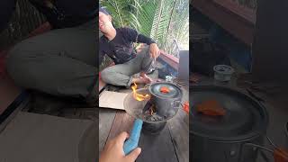 masah di laut mancing shortvideo shorts angler angler kayong [upl. by Ashlan]