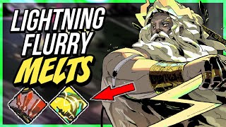 THUNDER SPAM ⚡ Secret Combo Flurry Slash On Lightning Strike Actually Good  Hades [upl. by Nelaf]