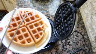 Demonstration and Review on Oster Flip Belgian Waffle Maker  CKSTWFBF10 [upl. by Decrem]