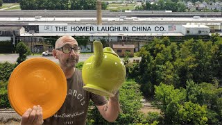 The Homer Laughlin China Company Polar Bear Fights and Fiestaware Newell WV [upl. by Wolf99]