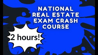 National real estate exam review crash course [upl. by Hnirt]