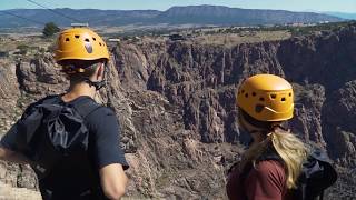 New Via Ferrata at the Royal Gorge Bridge amp Park [upl. by Erdnael738]