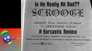 Sarcastic Review Scrooge  A Christmas Carol 1951 with Alastair Sim Favorite Scene 1746 [upl. by Boland696]