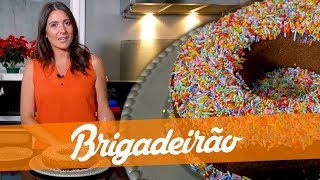 Brigadeirão  Receita do Junior Bake Off [upl. by Wagstaff845]