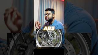 ABS 🔥 How It Works  motorcycle bike brake tips shorts trending [upl. by Nagorb]