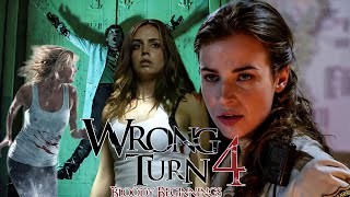 Wrong Turn 4 2024 Movie  Jenny Pudavick Tenika Davis Kaitlyn W  Review And Facts [upl. by Darmit]