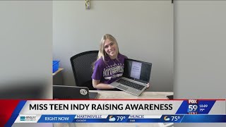 Miss Indiana Teen 2024 advocating for Hoosiers with Epilepsy [upl. by Aenad]