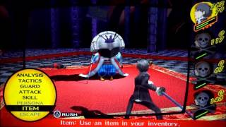 Persona 4 Golden  Extra Boss Contrarian King Very Hard Mode [upl. by Neira]