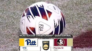 Florida State vs Pittsburgh College Soccer Highlights [upl. by Naneek]