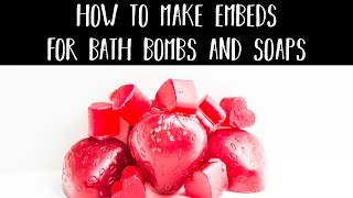 How to make Embeds for Bath Bombs [upl. by Barnie658]