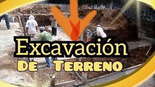 Excavación y mejoramiento de terreno con gravilla [upl. by Bev295]