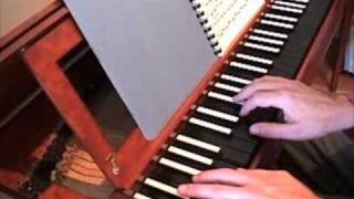 Prelude from Bach Cello Suite in G on Clavichord [upl. by Naitsabas191]