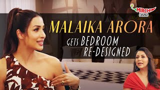 Malaika Arora getting her Bedroom Redesigned  Dream Homes With Gauri Khan [upl. by Seek]