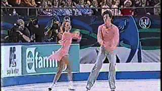 Elena Berezhnaya amp Anton Sikharulidze  2001 Grand Prix Finals Short Program  La Califfa [upl. by Ettezil]