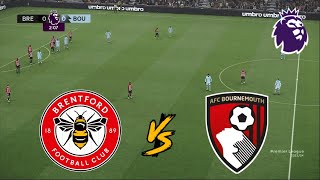 BRENTFORD FC vs AFC BOURNEMOUTH  PREMIER LEAGUE 20242025  FOOTBALL LIFE 2025 [upl. by Cimah179]