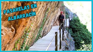 Paseo Fluvial  Pasarelas de Albarracín  Rutas por Teruel [upl. by Hebert658]