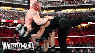 Roman Reigns vs Brock Lesnar  WWE World Heavyweight Championship Match WrestleMania 31 wwe [upl. by Range531]