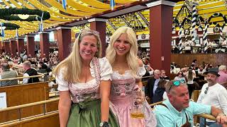 Oktoberfest Munich 2023 Lowenbrau Beer Tent [upl. by Yffub]