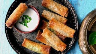 Recette Rapide  Rouleaux DÉpinards 𑁍 Pankaj Sharma [upl. by Shelden]