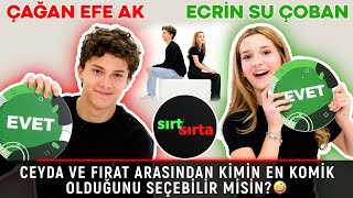 Çağan Efe Ak ve Ecrin Su Çoban Sırt Sırta’da Birbirlerini stalklıyorlar mı [upl. by Shirlene]