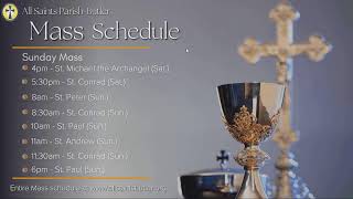 All Saints Parish  St Paul  Daily Mass  Tues Nov 5 2024 [upl. by Oek158]