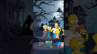 Homer sells his soul for a … shorts scary simpsons [upl. by Thurlough921]