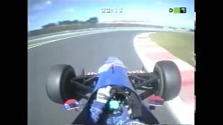 Giancarlo Fisichella amp Norberto Fontana F1 Onboard MagnyCours 1997 [upl. by Oirtemed]