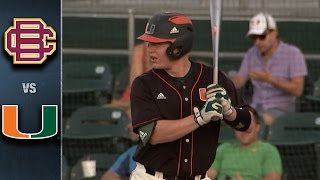 Miami vs BethuneCookman Baseball Highlights May 10 2016 [upl. by Sabu132]