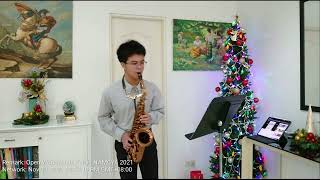 Concertino Da Camera 3rd Movement by J Ibert  Josemaria Collado  alto sax [upl. by Nathanoj]