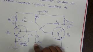 Monostable multivibrator [upl. by Ecital]