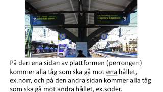 En text på lätt svenska  SFI  Hur köper man biljett för tåg och buss [upl. by Ragouzis950]