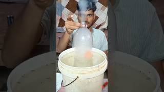 Water bottle to smoke 😮😮😮diy fyp experiment [upl. by Cappello325]