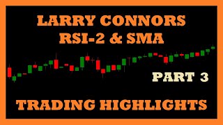 Larry Connors RSI2 D1 Strategy  Part 3  Trading Highlights [upl. by Aissila593]