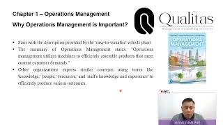 Operations Management  Chapter 1 Operations Management 03 [upl. by Kutchins1]