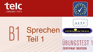 TELC B1  Sprachbausteine Teil 1 Modelltest 4  Test mit Lösung [upl. by Rudd]