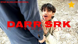 Darr movie Shah Rukh Khan Best looking face copy actor Pakistani viralstatustiktokstaralibaloch [upl. by Ayatahs]