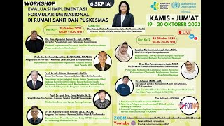 19 20 OKTOBER 2023  GRATIS 6 SKP IAI  SEMINAR KEFARMASIAN [upl. by Norac711]